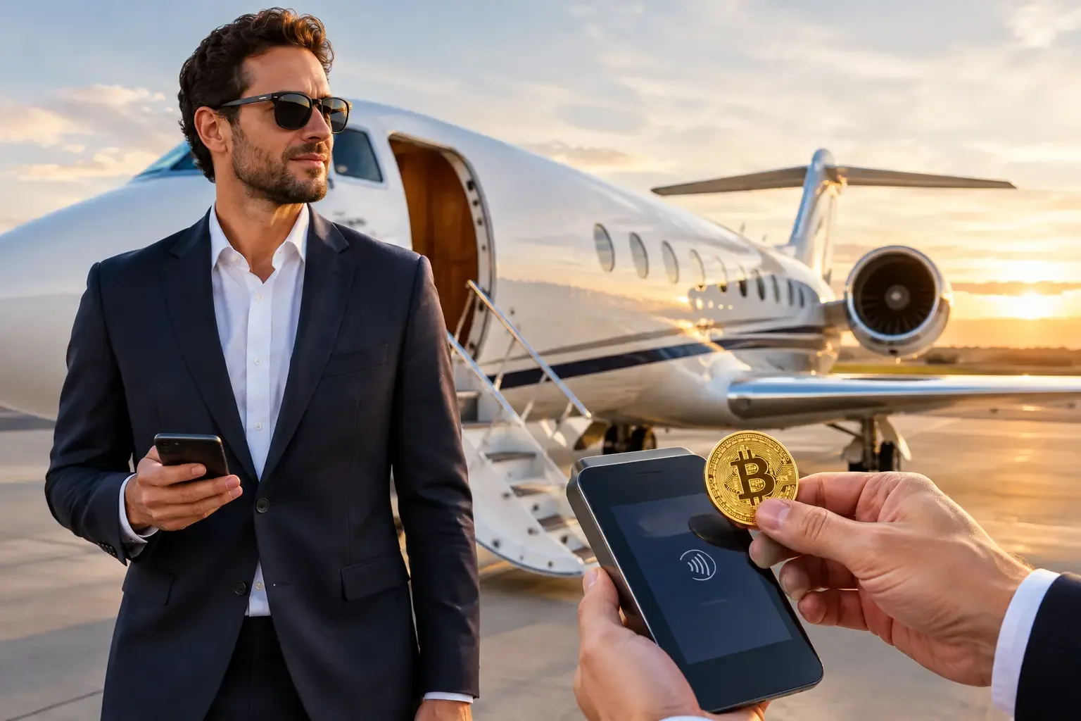 How to Pay for a Private Jet With Bitcoin