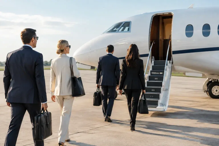 Private Jet Charter for Delegations Explained
