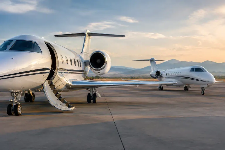 Private Jet Range Comparison for Your Route