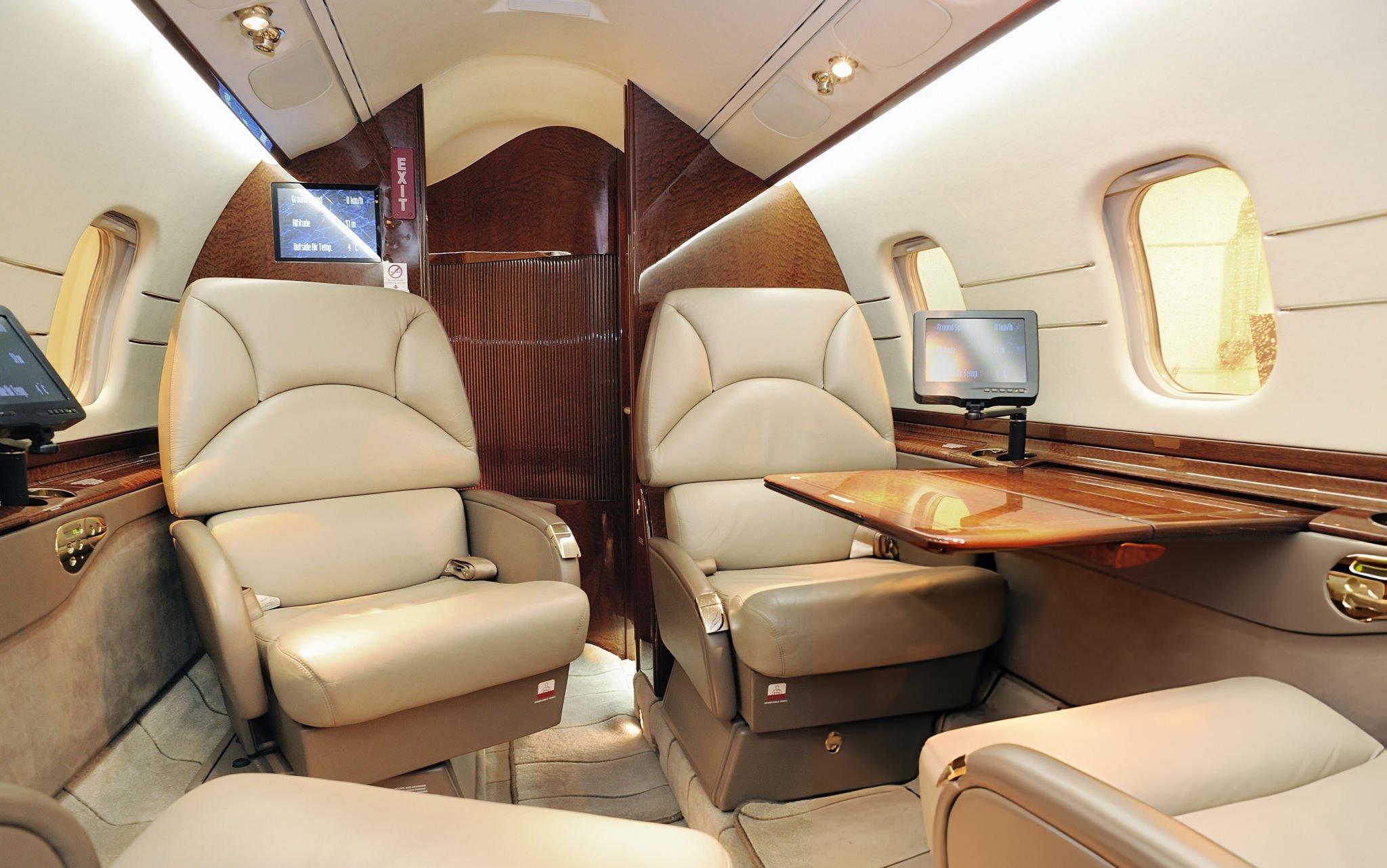 Florida jet interior