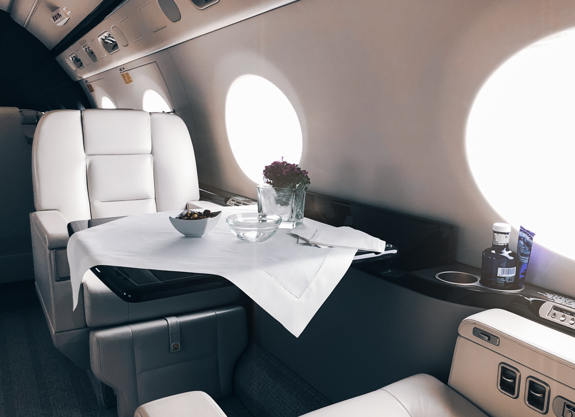 Private jet charter service