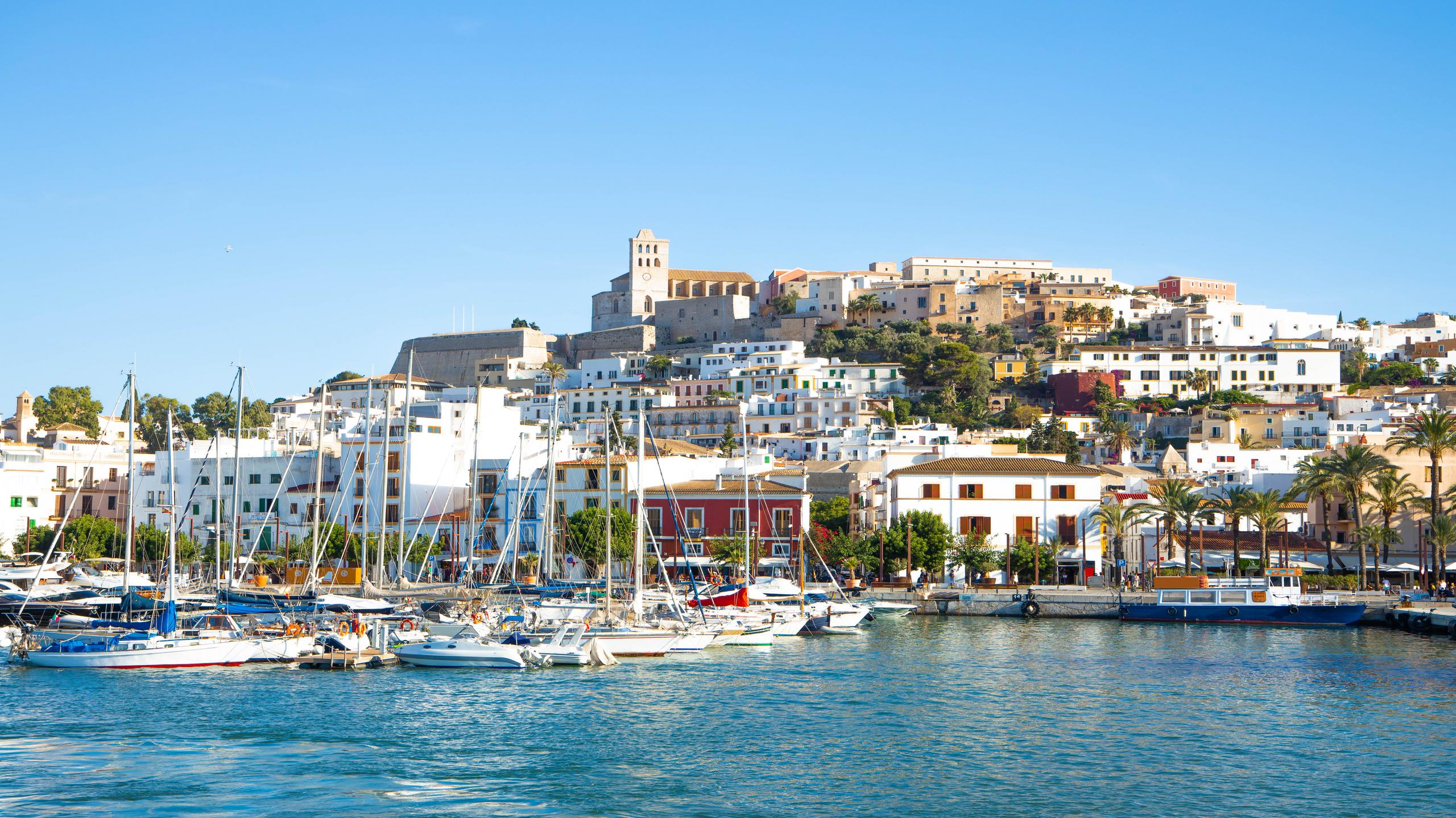 Ibiza is a private jet destination